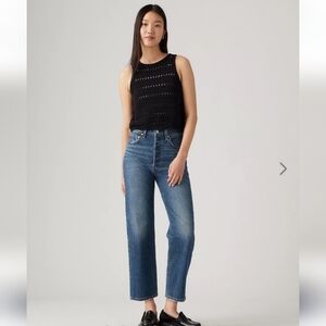 Levi's | Ribcage Straight Cropped Jeans